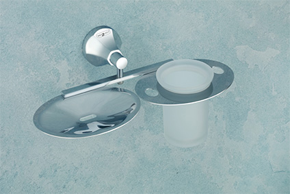 Soap Dish With Tumbler Holder