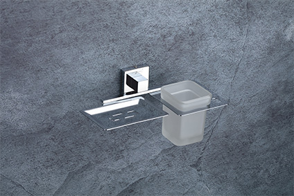 Soap Dish With Tumbler Holder
